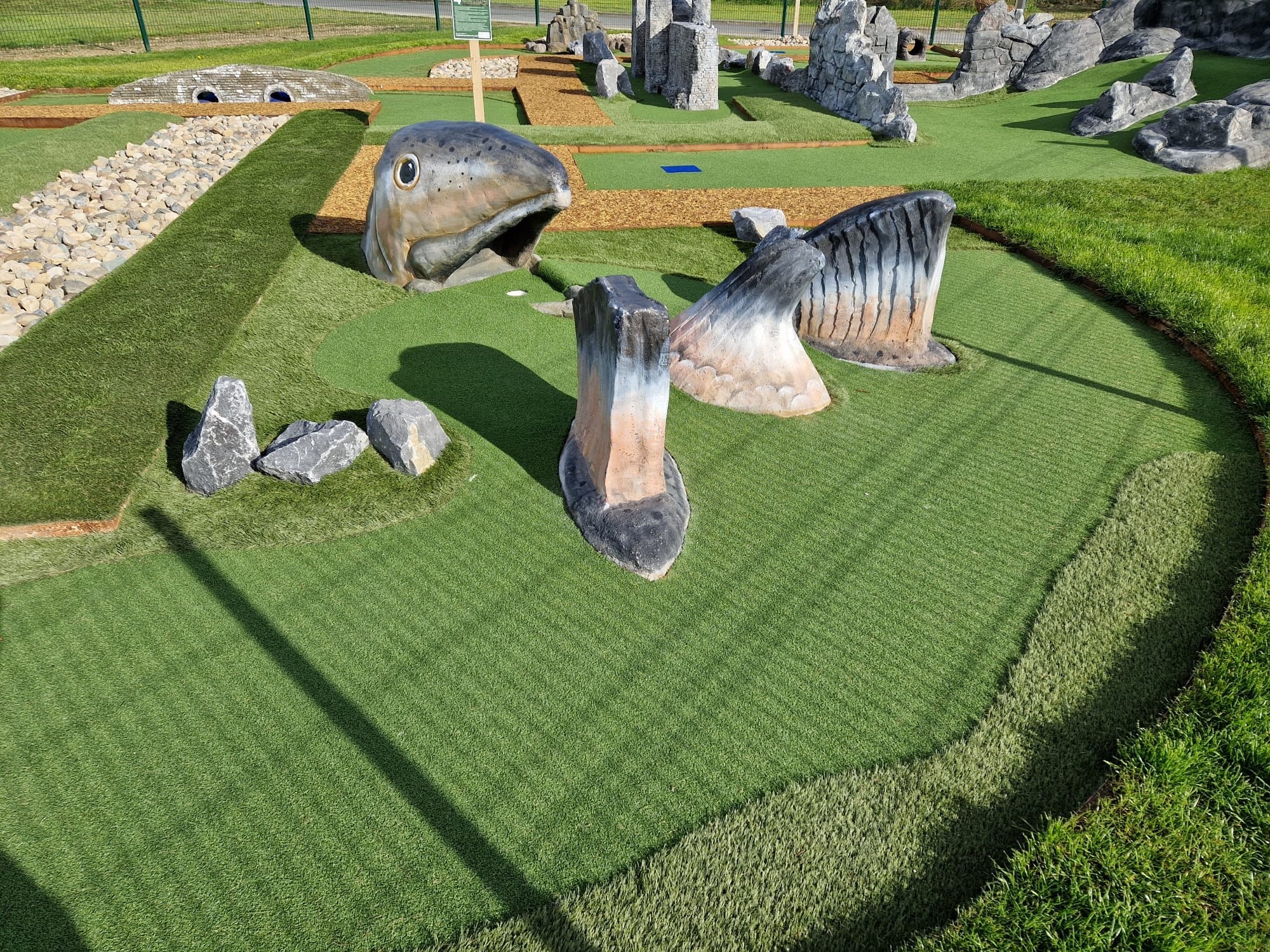 Adventure Golf Salmon of Knowledge
