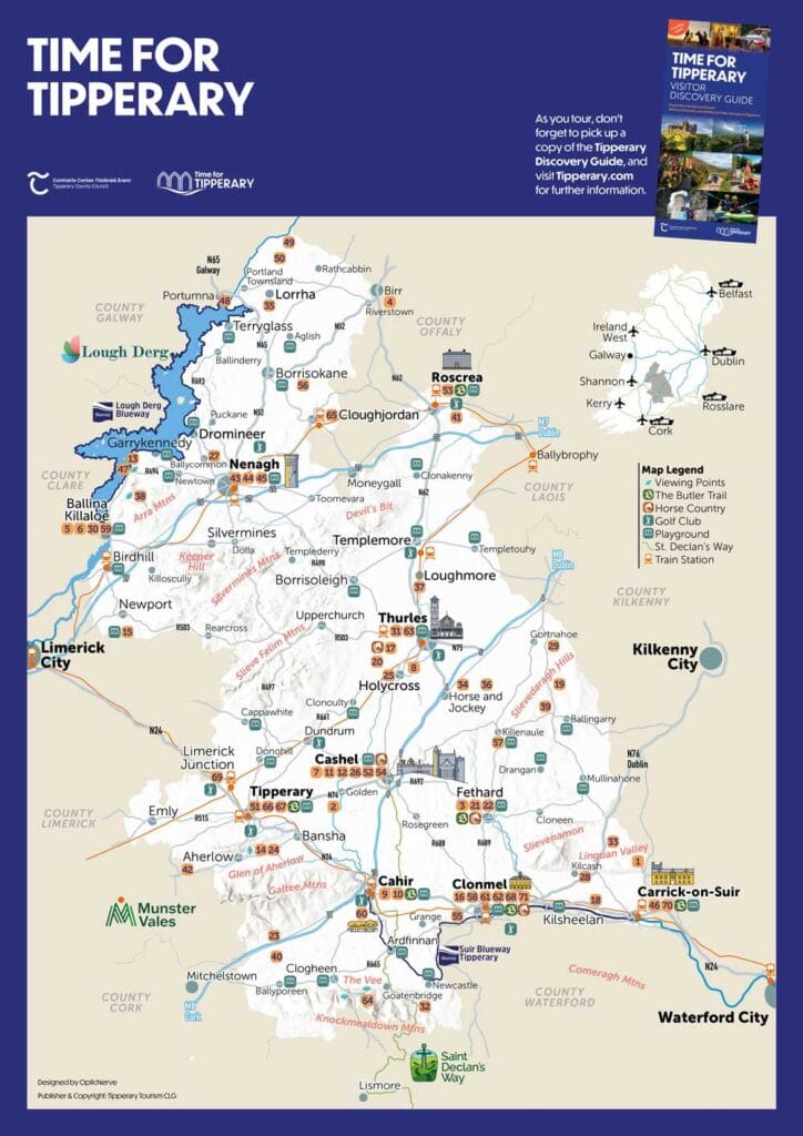 Time for Tipperary Map